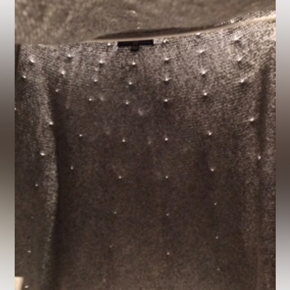 Grey Gap Cowl Neck Cape. Pockets on Each Sides, Wool/Cashmere Blend Size XS/S - Picture 7 of 10